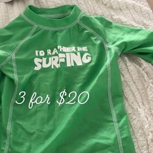 Koala kids swim shirt rash guard 2T 3for$20